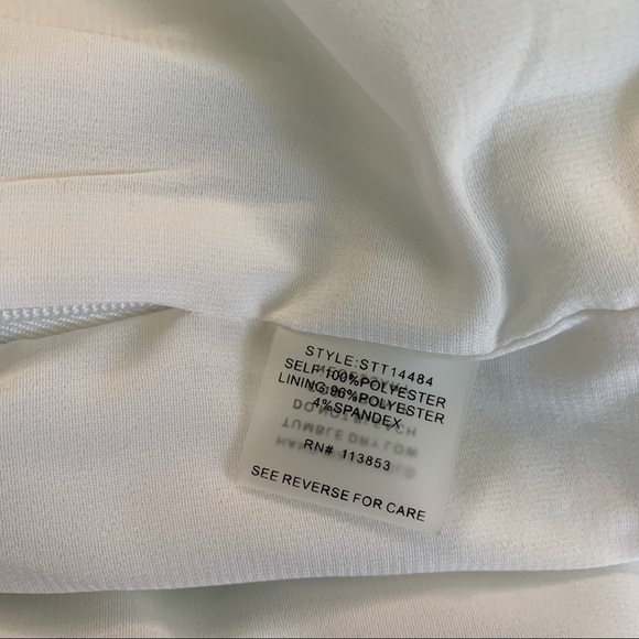 SUGAR LIPS BLUE WHITE STRIPED PLUM TOP WITH BOWS - Picture 7 of 11